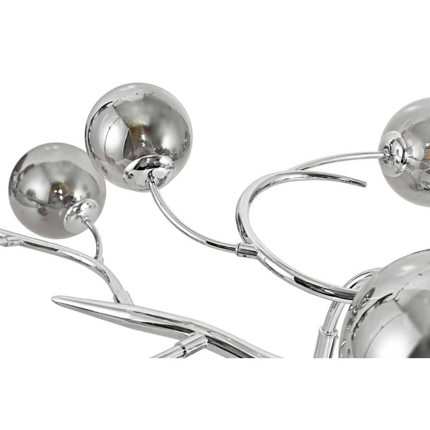 Brilagi - LED Lestenec MISTEL 15xG9/3W/230V sijajni krom/dimna