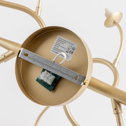 Brilagi - LED Lestenec MISTEL 15xG9/3W/230V zlata/bela