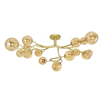 Brilagi - LED Lestenec MISTEL 15xG9/3W/230V zlata