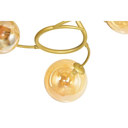 Brilagi - LED Lestenec MISTEL 15xG9/3W/230V zlata