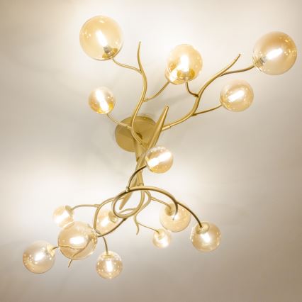 Brilagi - LED Lestenec MISTEL 15xG9/3W/230V zlata