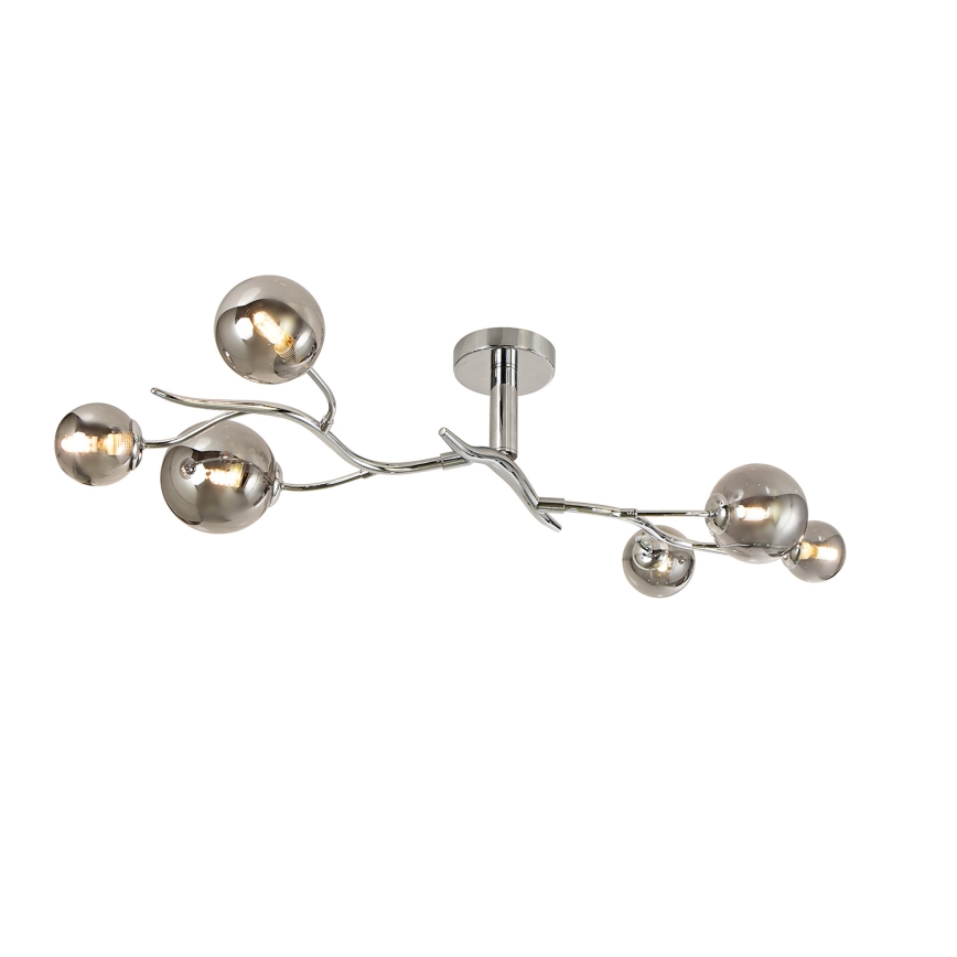 Brilagi - LED Lestenec MISTEL 6xG9/3W/230V sijajni krom/dimna