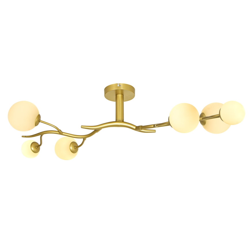 Brilagi - LED Lestenec MISTEL 6xG9/3W/230V zlata/bela