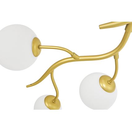 Brilagi - LED Lestenec MISTEL 6xG9/3W/230V zlata/bela
