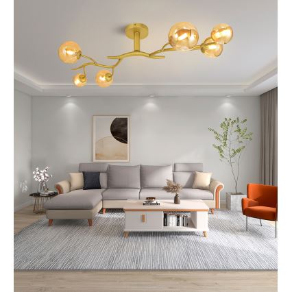 Brilagi - LED Lestenec MISTEL 6xG9/3W/230V zlata
