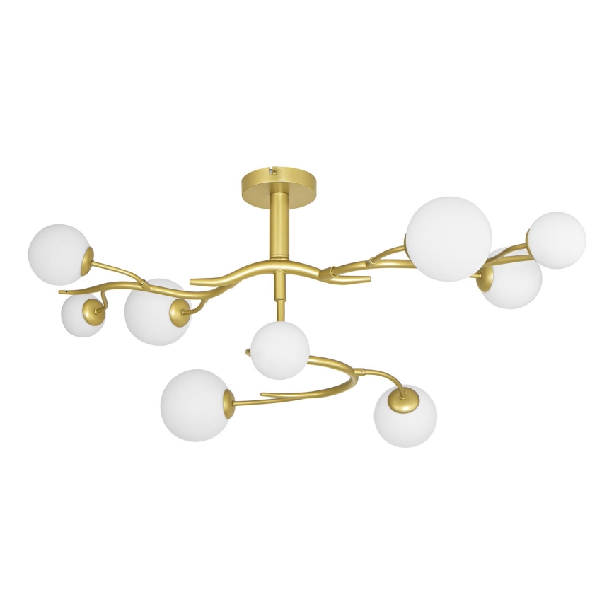 Brilagi - LED Lestenec MISTEL 9xG9/3W/230V zlata/bela