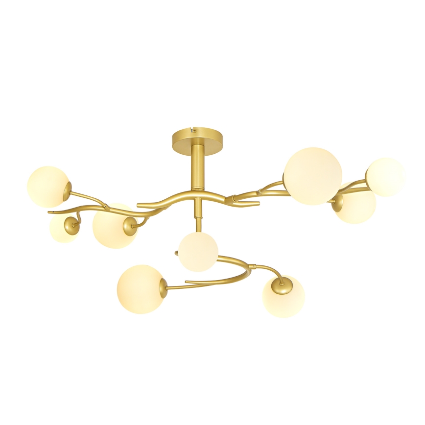 Brilagi - LED Lestenec MISTEL 9xG9/3W/230V zlata/bela