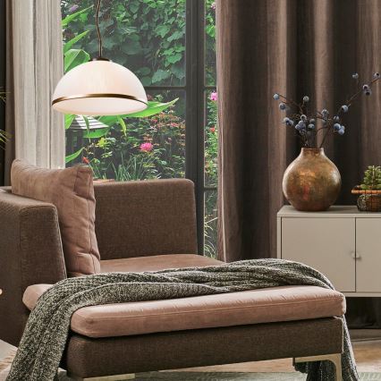 Brilagi - LED Lestenec na drogu ANTICO 1xE27/60W/230V bronasta patina