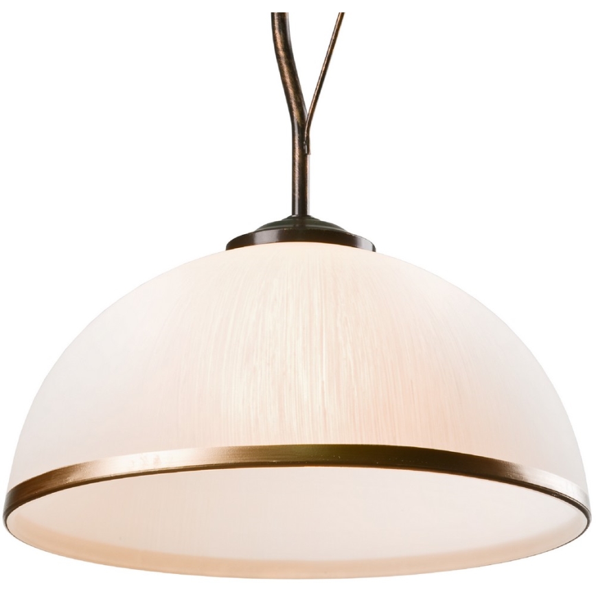 Brilagi - LED Lestenec na drogu ANTICO 1xE27/60W/230V bronasta patina