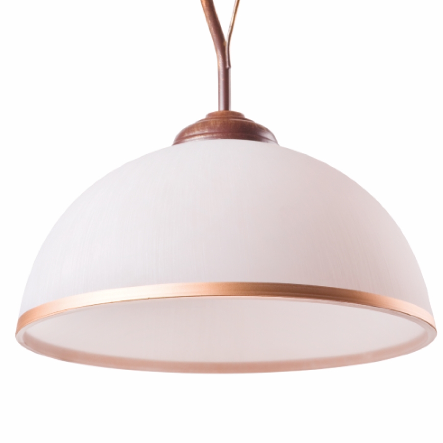 Brilagi - LED Lestenec na drogu ANTICO 1xE27/60W/230V bronasta patina