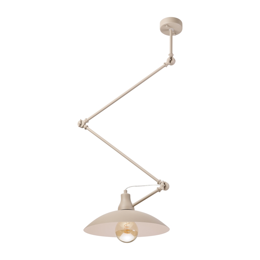 Brilagi - LED lestenec na drogu IRONBEAM 1xE27/60W/230V bež