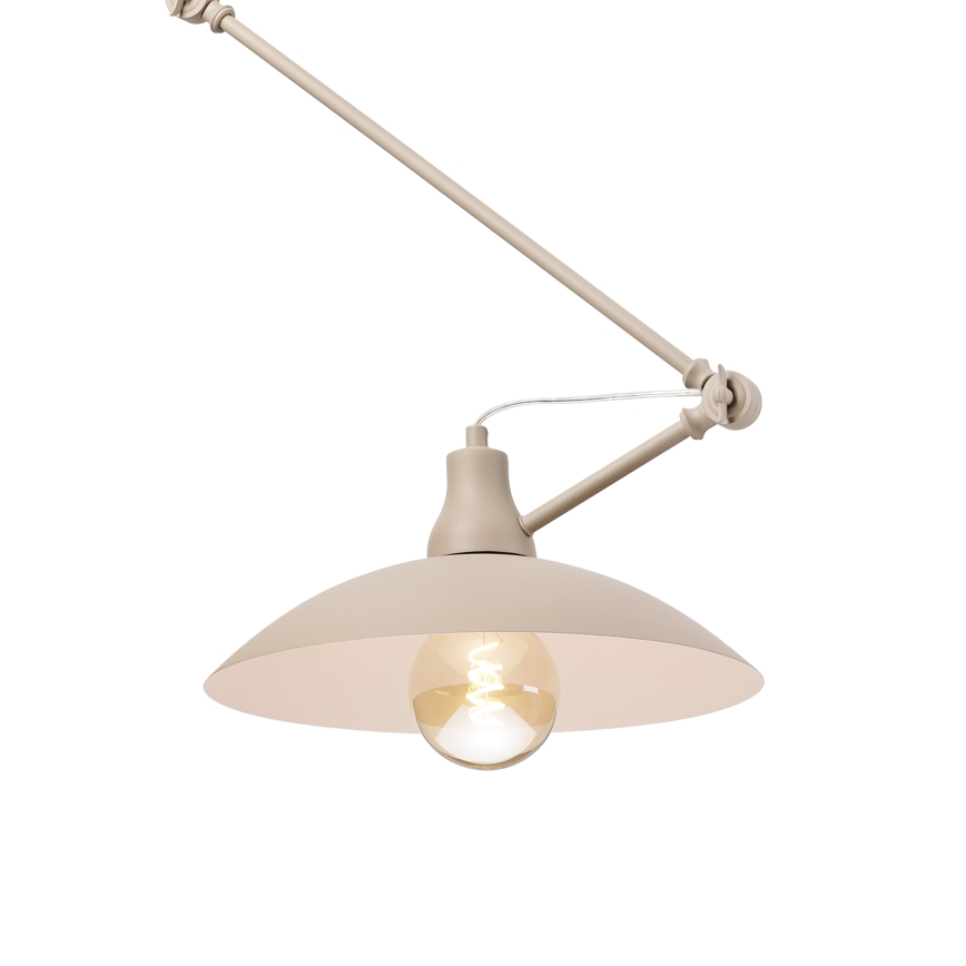 Brilagi - LED lestenec na drogu IRONBEAM 1xE27/60W/230V bež
