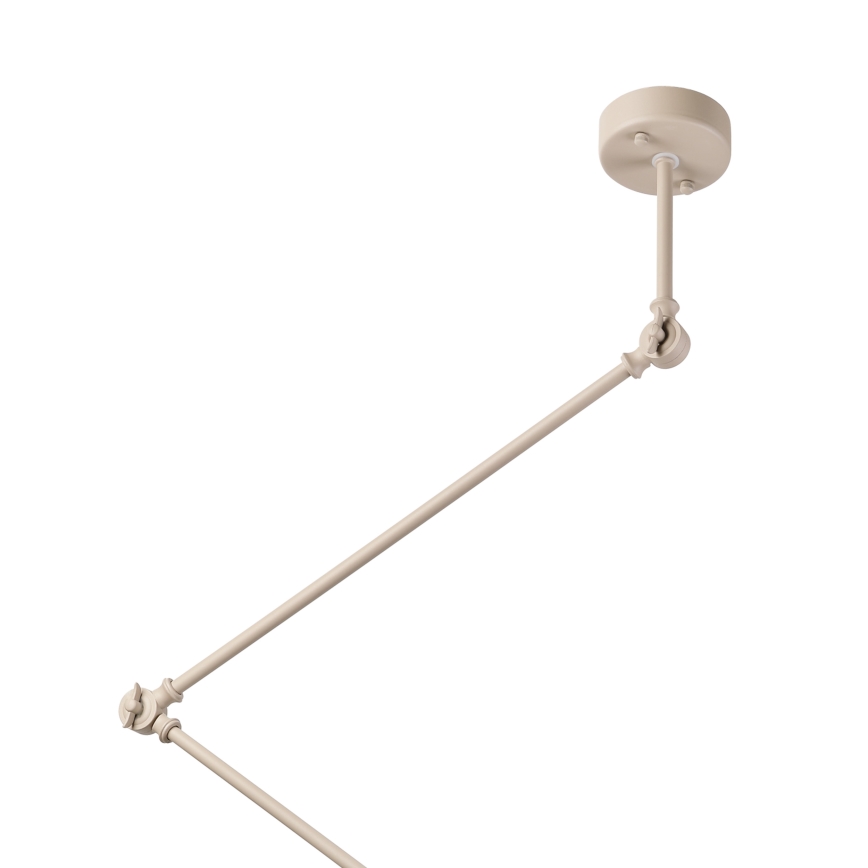 Brilagi - LED lestenec na drogu IRONBEAM 1xE27/60W/230V bež