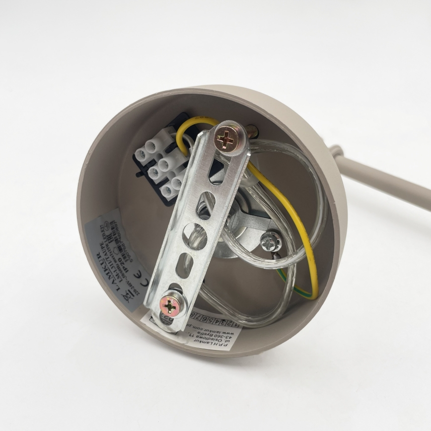 Brilagi - LED lestenec na drogu IRONBEAM 1xE27/60W/230V bež