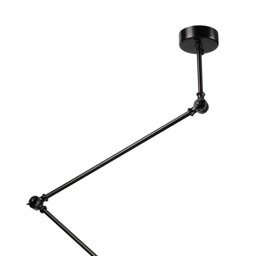 Brilagi - LED lestenec na drogu IRONBEAM 1xE27/60W/230V črna