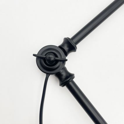 Brilagi - LED lestenec na drogu IRONBEAM 1xE27/60W/230V črna