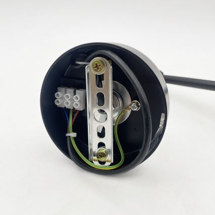 Brilagi - LED lestenec na drogu IRONBEAM 1xE27/60W/230V črna