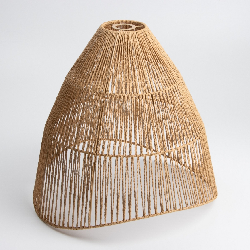 Brilagi - LED lestenec na jeklenem kablu CERIA BOHO 1xE27/40W/230V, premer 70 cm, rjav