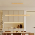 Brilagi - LED lestenec na jeklenem kablu SLEEKLINE LED/40W/230V 3000/4500/6000K dekor hrasta