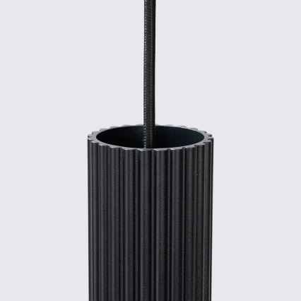 Brilagi - LED lestenec na jeklenem lanku CRESTO 1xGU10/10W/230V črna