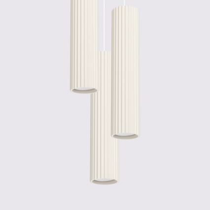 Brilagi - LED lestenec na jekleni vrvici CRESTO 3xGU10/10W/230V kremne barve