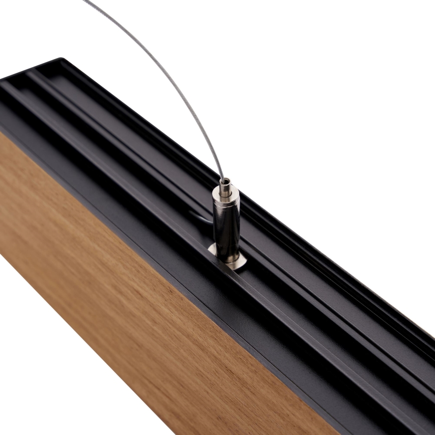 BRILAGI - LED Lestenec na jekleni vrvici GARDALINE LED/100W/230V hrast