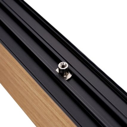 BRILAGI - LED Lestenec na jekleni vrvici GARDALINE LED/100W/230V hrast