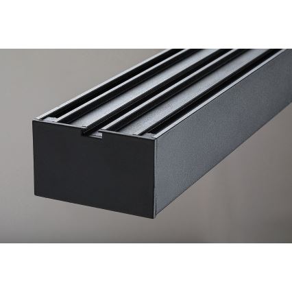 BRILAGI - LED lestenec na jekleni vrvici PAXIS LED/30W/230V 120 cm črna