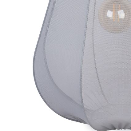 Brilagi - LED lestenec na kablu ARVEN 1xE27/8W/230V, premer 37 cm, siva