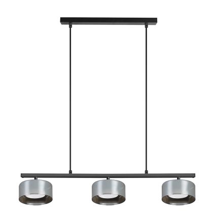 Brilagi - LED Lestenec na kablu AURA LUX 3xGX53/30W/230V črna/dimna