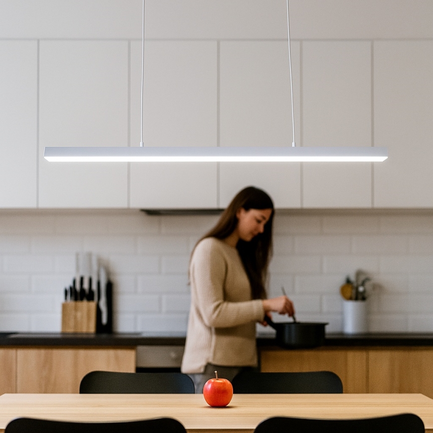 Brilagi - LED lestenec na kablu AXIS LED/30W/230V 120 cm bela