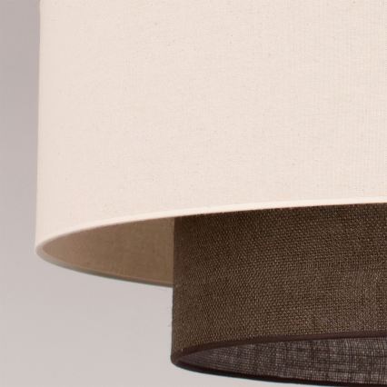 Brilagi - LED lestenec na kablu BOHO STYLE 3xE27/15W/230V premer 80 cm kremasta/rjava