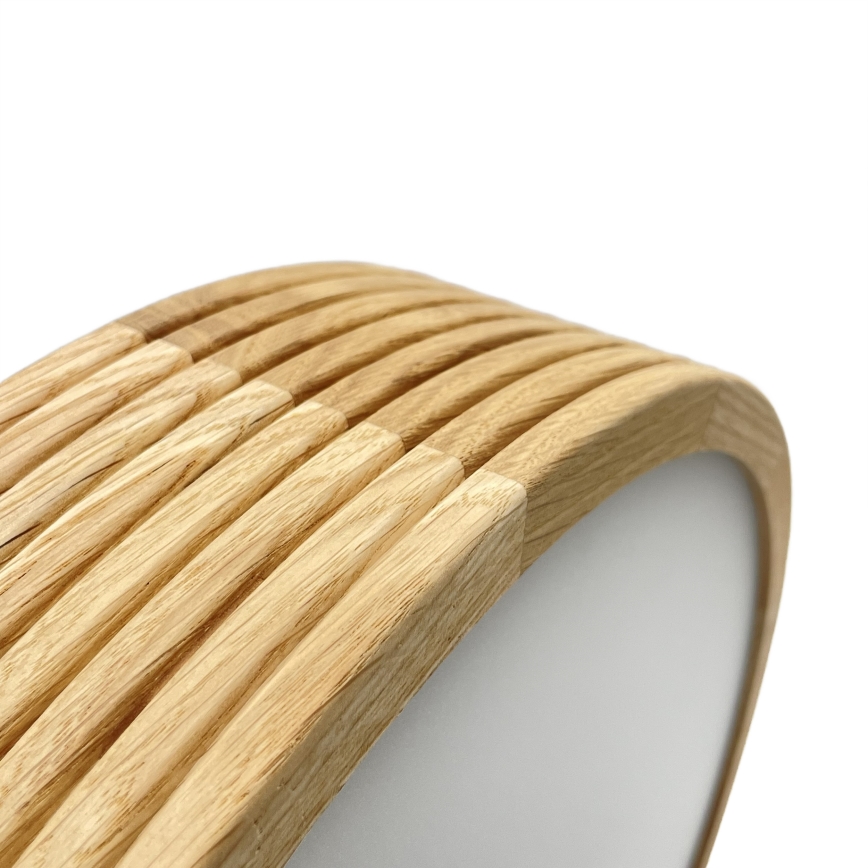 Brilagi - LED lestenec na kablu CARVALHO MODERN 2xE27/60W/230V, hrast, premer 37,5 cm