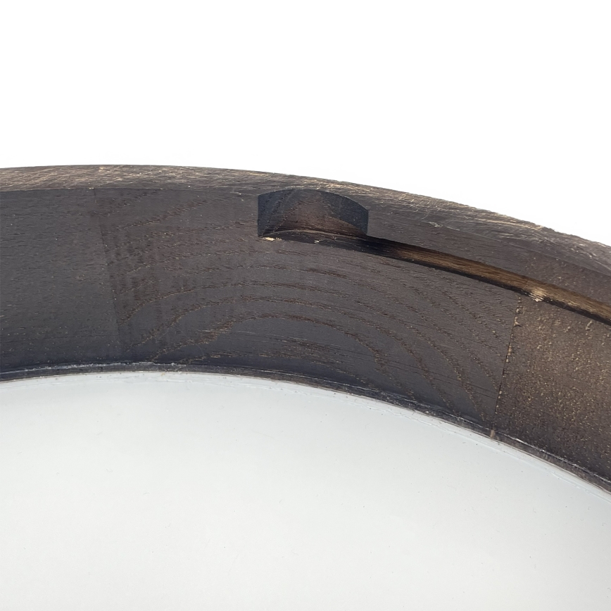 Brilagi - LED lestenec na kablu CARVALHO SMOKEY 3xE27/60W/230V hrast premer 47,5 cm