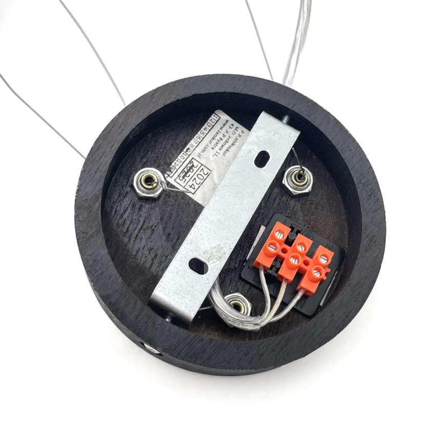 Brilagi - LED lestenec na kablu CARVALHO SMOKEY 3xE27/60W/230V hrast premer 47,5 cm