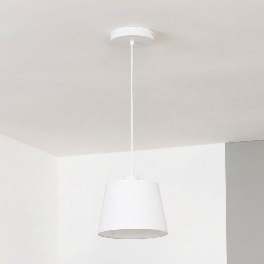 Brilagi - LED lestenec na kablu CERIA 1xE27/40W/230V premer 20,5 cm bela