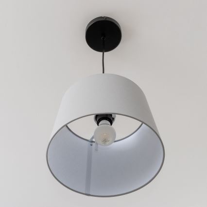 Brilagi - LED lestenec na kablu CERIA 1xE27/40W/230V, premer 30 cm, siva