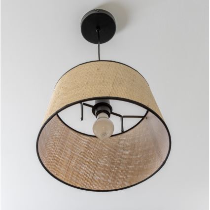 Brilagi - LED lestenec na kablu CERIA 1xE27/40W/230V premer 35 cm bež