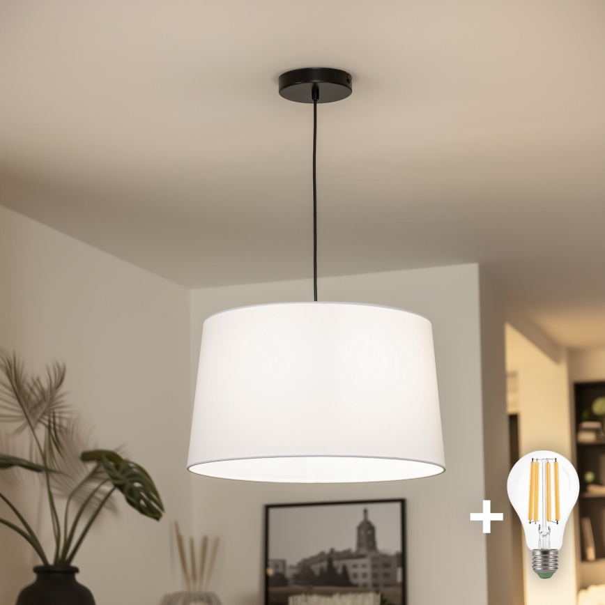 Brilagi - LED lestenec na kablu CERIA 1xE27/40W/230V, premer 45 cm, bel