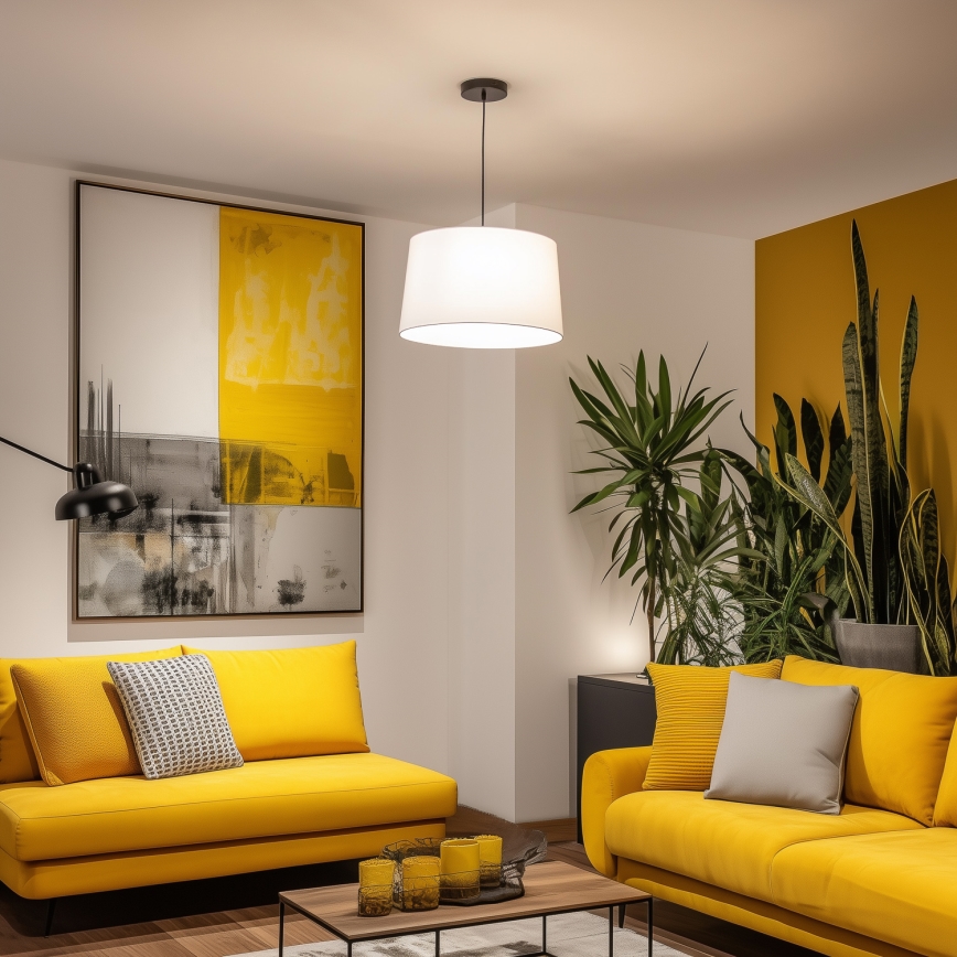 Brilagi - LED lestenec na kablu CERIA 1xE27/40W/230V, premer 45 cm, bel