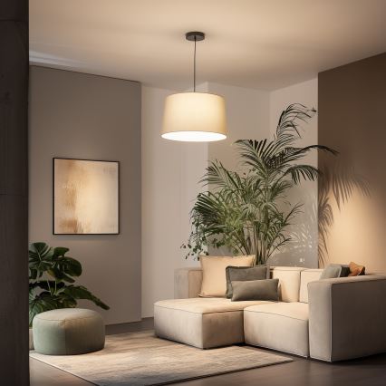 Brilagi - LED lestenec na kablu CERIA 1xE27/40W/230V premer 45 cm bež