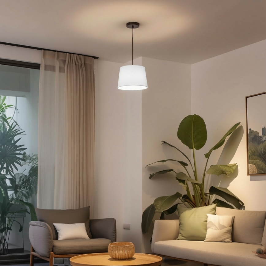 Brilagi - LED lestenec na kablu CERIA 1xE27/40W/230V Ø 30 cm bela