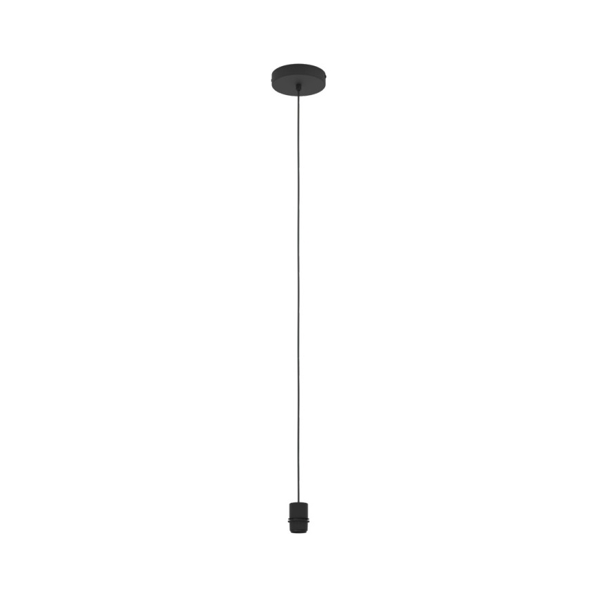 Brilagi - LED lestenec na kablu CERIA 1xE27/40W/230V Ø 30 cm črna/bež/bela