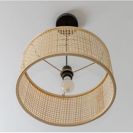Brilagi - LED lestenec na kablu CERIA BOHO 1xE27/40W/230V premer 25 cm bambus