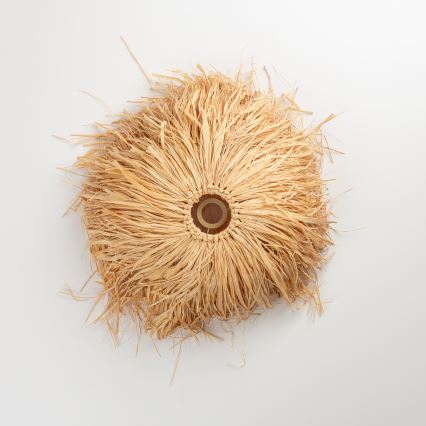 Brilagi - LED lestenec na kablu CERIA BOHO 1xE27/40W/230V, premer 40 cm, rafija