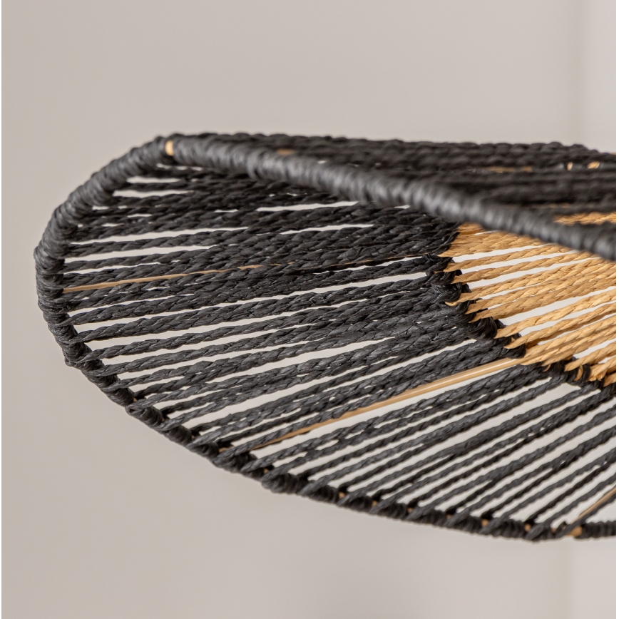 Brilagi - LED lestenec na kablu CERIA BOHO 1xE27/40W/230V premer 80 cm črna/rjava