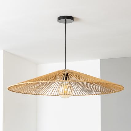 Brilagi - LED lestenec na kablu CERIA BOHO 1xE27/40W/230V premer 90 cm rjav