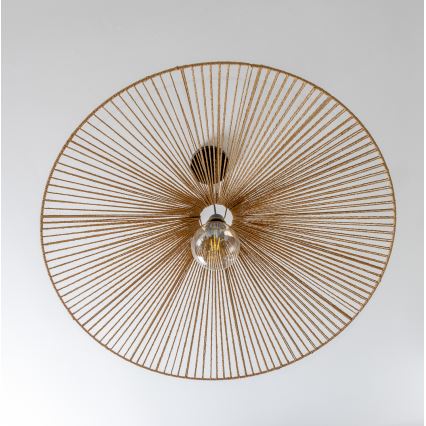 Brilagi - LED lestenec na kablu CERIA BOHO 1xE27/40W/230V premer 90 cm rjav