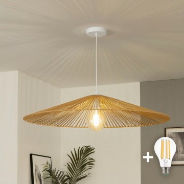 Brilagi - LED lestenec na kablu CERIA BOHO 1xE27/40W/230V premer 90 cm rjava