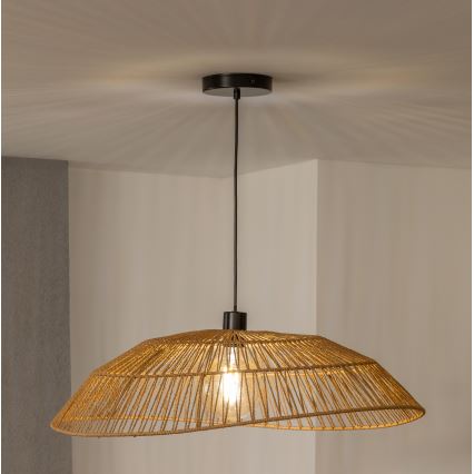 Brilagi - LED lestenec na kablu CERIA BOHO 1xE27/40W/230V Ø 70 cm rjava